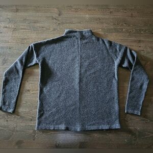 💐2/$25 Denver Hayes Charcoal Turtleneck Knit Sweater Medium